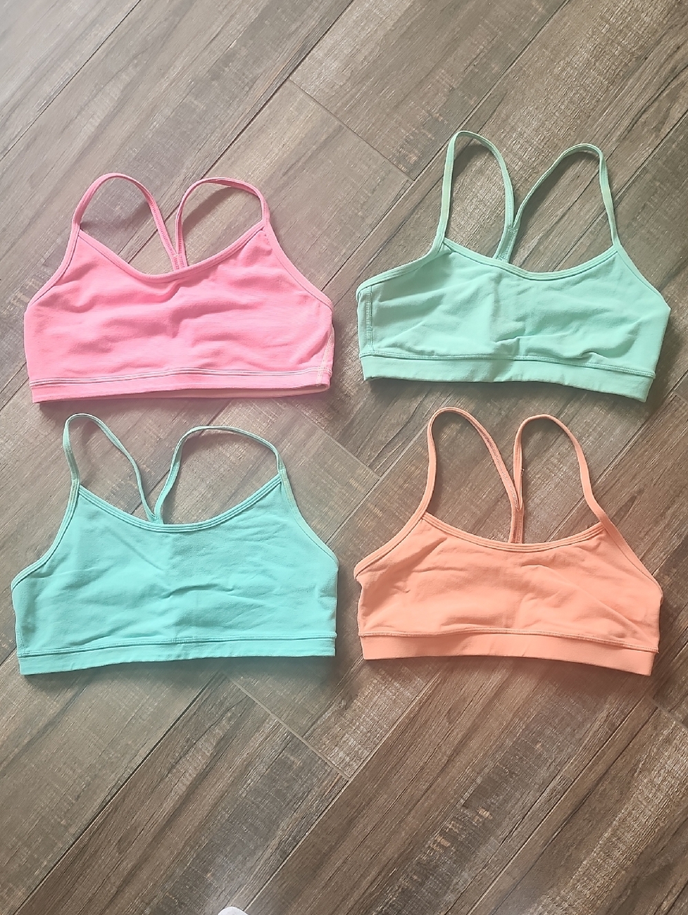 Lululemon Flow Y Sports Bra Bundle size 8 & 10